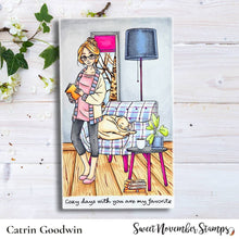 Load image into Gallery viewer, Clear Stamp Set - Simple Room Reading Nook Add-On