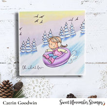 Load image into Gallery viewer, Clear Stamp Set - Downhill Dashers