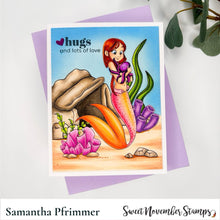 Load image into Gallery viewer, Digital Stamp - MerMay 24: Octopus Hugs