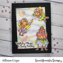 Load image into Gallery viewer, Clear Stamp Set - Fairwee Happy Birthday