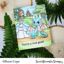 Load image into Gallery viewer, Clear Stamp Set - May Emerald Dragon