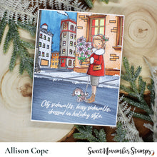 Load image into Gallery viewer, Clear Stamp Set - Retro Christmas Shoppers