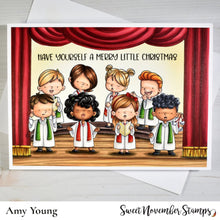 Load image into Gallery viewer, Clear Stamp Set - Christmas Choir