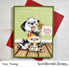 Load image into Gallery viewer, Digital Stamp - 1st Christmas: Scrappy and Sulky Christmas Trimmings