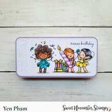 Load image into Gallery viewer, Clear Stamp Set - Fairwee Happy Birthday