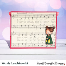 Load image into Gallery viewer, Clear Stamp Set - Christmas Choir