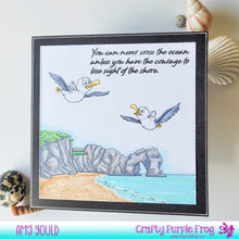 Load image into Gallery viewer, Clear Stamp Set - Background Builder: Seaside Cliffs