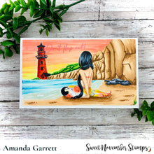 Load image into Gallery viewer, Clear Stamp Set - Background Builder: Seaside Cliffs