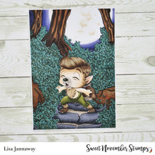 Load image into Gallery viewer, Digital Stamp - Background Builder: Forest Staircase
