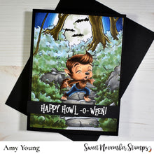 Load image into Gallery viewer, Digital Stamp - Li'l Wolfy Sweet