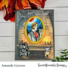 Load image into Gallery viewer, Digital Stamp - Haunted Manor Portraits: Digital Background Papers
