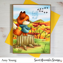 Load image into Gallery viewer, Digital Stamp - Cozy Fall Critters: Flyn Fox