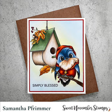 Load image into Gallery viewer, Digital Stamp - Cozy Fall Birds: Silas Sparrow