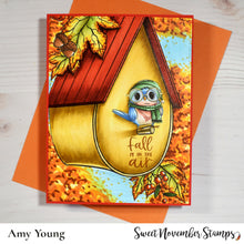 Load image into Gallery viewer, Digital Stamp - Cozy Fall Birds: Chadwick Chickadee