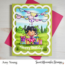 Load image into Gallery viewer, Clear Stamp Set - Fairwee Happy Birthday