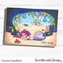 Load image into Gallery viewer, Clear Stamp Set - Mermee Emotions