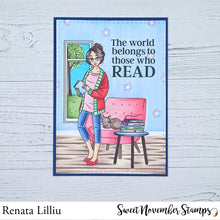 Load image into Gallery viewer, Clear Stamp Set - Simple Room Reading Nook Add-On