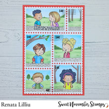 Load image into Gallery viewer, Clear Stamp Set - Year Round Post Marks