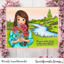 Load image into Gallery viewer, Digital Stamp - May Flowers: Mary Kate