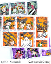 Load image into Gallery viewer, Clear Stamp Set - Halloween Postage Pals: Landscape
