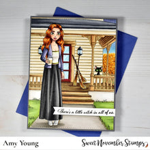 Load image into Gallery viewer, Clear Stamp Set - Front Porch Halloween Decor