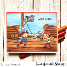 Load image into Gallery viewer, Clear Stamp Set - A Wee Bit of Piracy