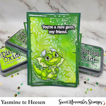 Load image into Gallery viewer, Clear Stamp Set - August Peridot Dragon