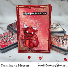 Load image into Gallery viewer, Clear Stamp Set - July Ruby Dragon