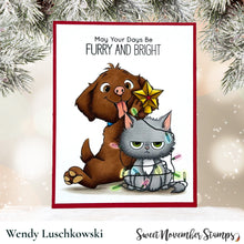 Load image into Gallery viewer, Digital Stamp - 1st Christmas: Scrappy and Sulky Christmas Trimmings