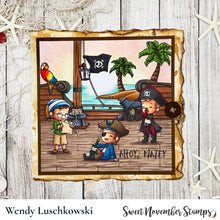 Load image into Gallery viewer, Clear Stamp Set - A Wee Bit of Piracy
