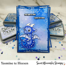 Load image into Gallery viewer, Clear Stamp Set - September Sapphire Dragon