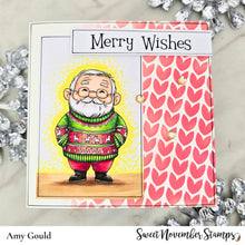 Load image into Gallery viewer, Clear Stamp Set - Off Duty Santa and Reindeer