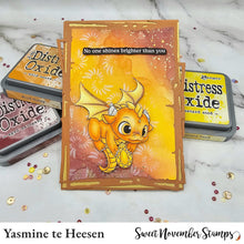 Load image into Gallery viewer, Clear Stamp Set - November Topaz Dragon