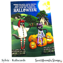 Load image into Gallery viewer, Clear Stamp Set - Black Cat Society