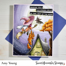 Load image into Gallery viewer, Digital Stamp - Witchee: Night Rider Alithea and Hover