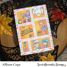 Load image into Gallery viewer, Clear Stamp Set - Halloween Postage Pals: Landscape