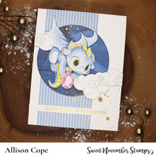 Load image into Gallery viewer, Clear Stamp Set - November Topaz Dragon