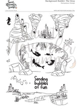 Load image into Gallery viewer, Clear Stamp Set - Background Builder: The Deep