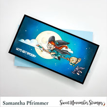 Load image into Gallery viewer, Digital Stamp - Witchee: Night Rider Edith and Tumble