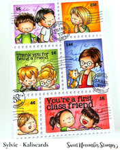 Load image into Gallery viewer, Clear Stamp Set - Year Round Post Marks