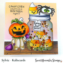 Load image into Gallery viewer, Clear Stamp Set - Halloween Plushies