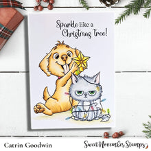Load image into Gallery viewer, Digital Stamp - 1st Christmas: Scrappy and Sulky Christmas Trimmings