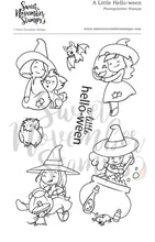 Load image into Gallery viewer, Clear Stamp Set - Witchwees: A Little Hello-ween