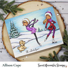 Load image into Gallery viewer, Clear Stamp Set - Skating By