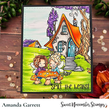 Load image into Gallery viewer, Clear Stamp Set - Background Builder: Autumn Cottages