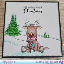 Load image into Gallery viewer, Clear Stamp Set - Winter Wishes Reindeer