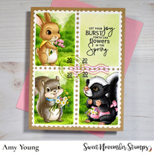 Load image into Gallery viewer, Clear Stamp Set - Spring Garden Critters