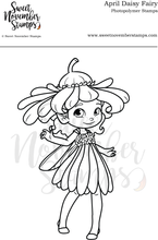 Load image into Gallery viewer, Clear Stamp Set - April Daisy Fairy