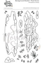 Load image into Gallery viewer, Clear Stamp Set - Background Builder: Pond Scene Builder