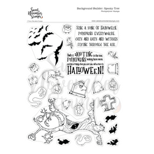Load image into Gallery viewer, Clear Stamp Set - Background Builder: Spooky Tree